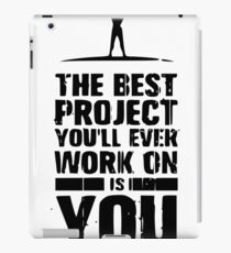 Redfool.com Quotation iPad Case/Skin