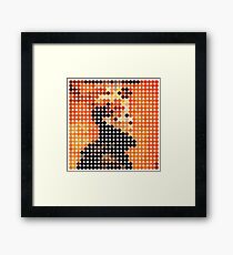 DAVID BOWIE - LOW - DOTS Framed Print
