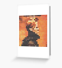 DAVID BOWIE - LOW - DOTS Greeting Card