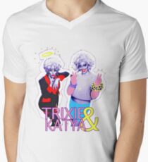Trixie & Katya show Men's V-Neck T-Shirt