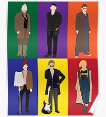 Doctor Who Character Print Poster