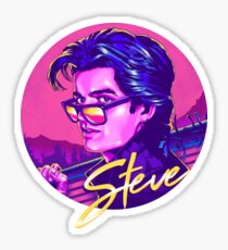 Pegatina Cosas extrañas Steve Harrington
