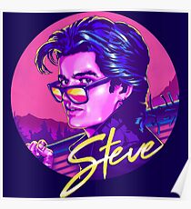 Fremde Dinge Steve Harrington Poster