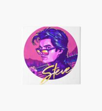 Stranger Things Steve Harrington Art Board