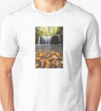 Fall Maple Leaves at Hidden Falls Unisex T-Shirt