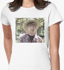 Puffy Jungkook in Hawaii Women's Fitted T-Shirt