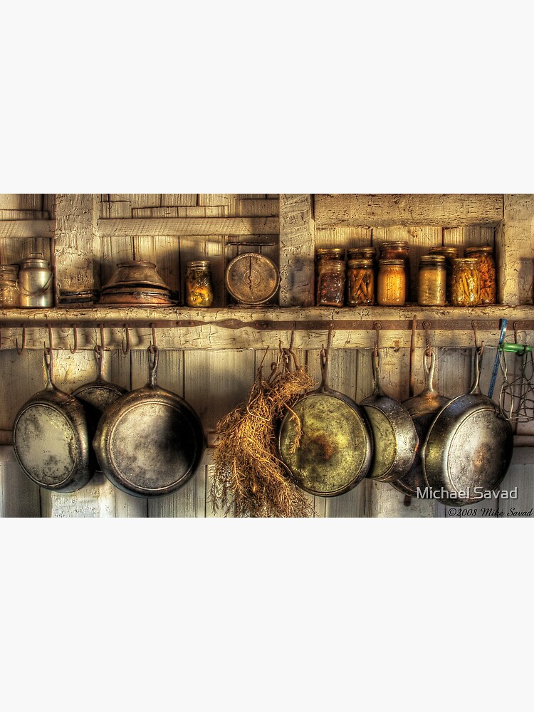 "The old country kitchen" Framed Art Print by mikesavad Redbubble