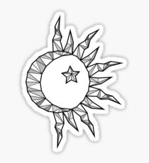 Moon of My Life - White Sticker