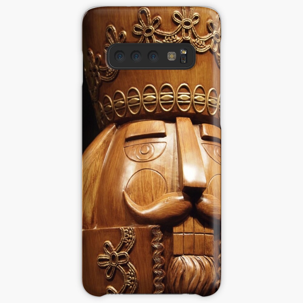 Wooden Nutcracker for Christmas Case & Skin for Samsung Galaxy