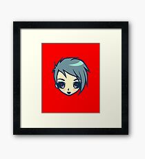 Cartoon Girl Framed Print