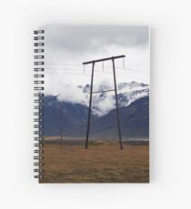 Power Lines Spiral Notebook
