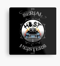 THE SERIAL HEISTERS CREW GREY Metal Print
