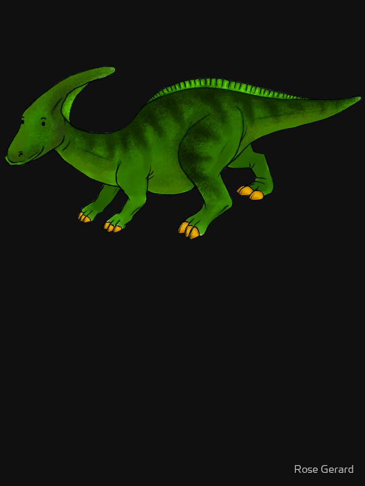 Parasaurolophus by arkadyrose