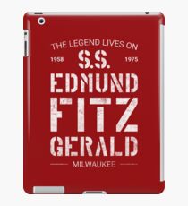 The Legend Lives On S.S. Edmund Fitzgerald iPad Case/Skin