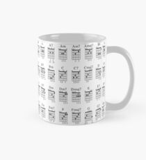 Basic guitar chords Mug