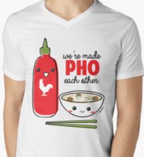 We're Made PHO Each Other Men's V-Neck T-Shirt