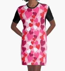 Vestido camiseta Corazones dulces para tu amor