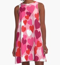 Sweet Hearts for your Sweetheart A-Line Dress