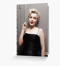Marilyn Monroe 1956 Greeting Card