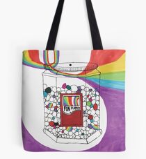 Rainbow Beans by Haley Tote Bag