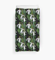 Pretty Snowdrop Trio............ Duvet Cover