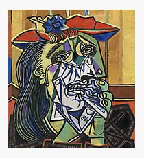 The Weeping Woman-Pablo Picasso Photographic Print