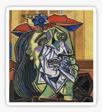 The Weeping Woman-Pablo Picasso Sticker