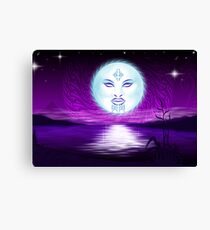Maori Moon Impression sur toile