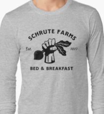 Schrute Bauernhöfe Langarmshirt