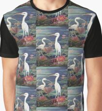 Herons Resting Graphic T-Shirt