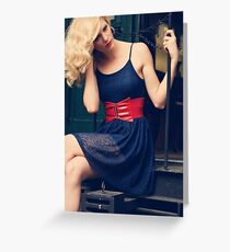 Fashion Shoot Greeting Card