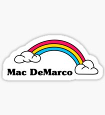 Mac DeMarco Rainbow Sticker