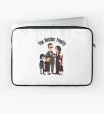 The Belcher Family Addams Family Inspired Parody Laptop Sleeve