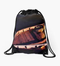 Boatman from Hoi An Drawstring Bag