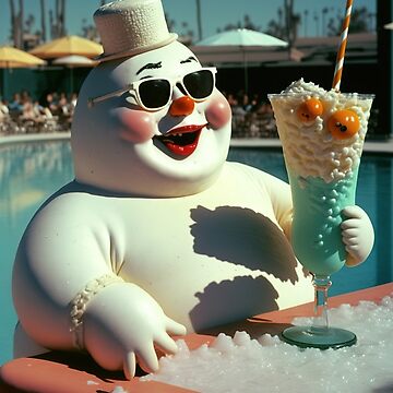 Snowman hot sale pool float