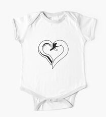 Captain Swan heart One Piece - Short Sleeve