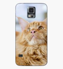 Red-white tabby Maine Coon cat Case/Skin for Samsung Galaxy