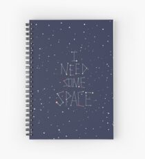 I Need Some Space Spiral Notebook