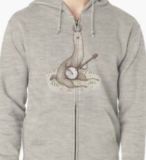 Banjo Llama Zipped Hoodie