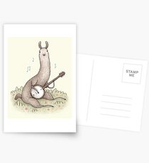Postales Banjo Llama
