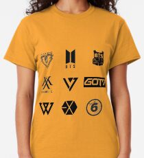 KPOP - Boy Group Sticker Sheet Classic T-Shirt