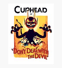 Cuphead Photographic Print