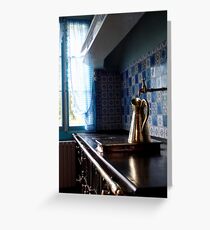in monet's kitchen Greeting Card