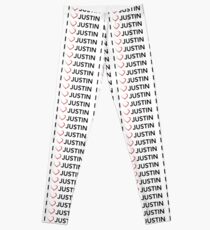 I <3 JUSTIN - FAN TEE Leggings