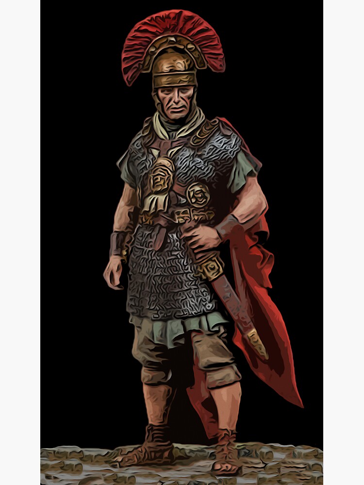 "Ancient Roman Centurion" Sticker by ErianAndre Redbubble