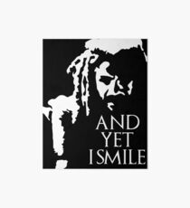 TWD - King Ezekiel: and yet I smile! Art Board