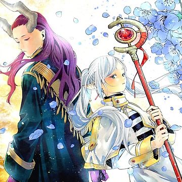 Poster do anime Frieren: Beyond Journey's End recria capa do mangá