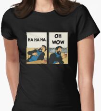 Tintin - Kapitän Haddock - Oh Wow Tailliertes T-Shirt
