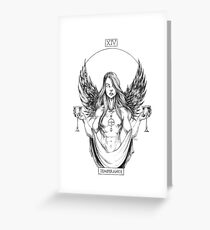 Inktober 2017 Day 15: Temperance Greeting Card
