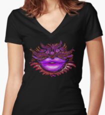 Lippenpflege - Pink Kiss Shirt mit V-Ausschnitt